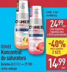 ALDI OSHEE Koncentrat do saturatora oferta