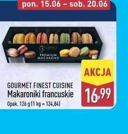 ALDI Gourmet Finest Cuisine Makaroniki francuskie oferta