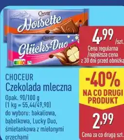 ALDI Choceur Czekolada mleczna oferta
