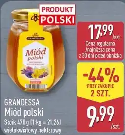 ALDI Grandessa Miód polski oferta