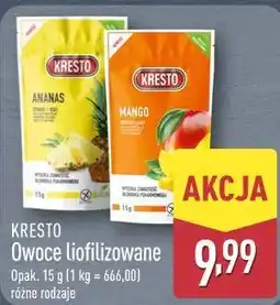 ALDI KRESTO Owoce liofilizowane oferta