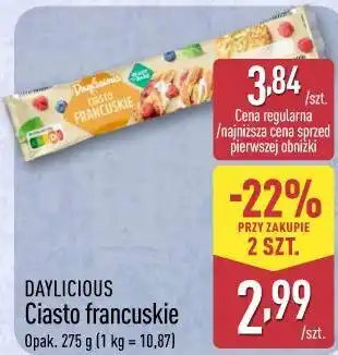 ALDI Daylicious Ciasto francuskie oferta