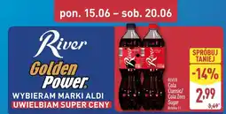 ALDI RIVER Cola Classic/Cola Zero Sugar oferta