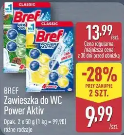 ALDI BREF Zawieszka do WC Power Aktiv oferta