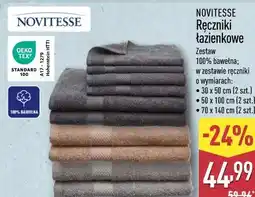 ALDI NOVITESSE Ręczniki łazienkowe oferta