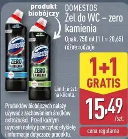 ALDI DOMESTOS Żel do WC - zero kamienia oferta