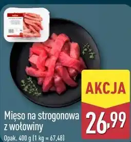 ALDI Mięso na strogonowa z wołowiny oferta