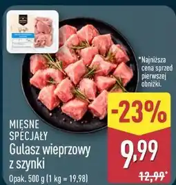 ALDI Mięsne Specjały Gulasz wieprzowy z szynki oferta
