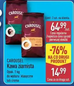 ALDI CAROUSEL Kawa ziarnista oferta