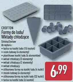 ALDI CROFTON Formy do lodu/Wkłady chłodzące oferta