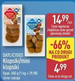 ALDI Daylicious Klopsiki/mini klopsiki oferta