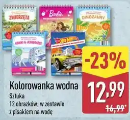ALDI Kolorowanka wodna oferta