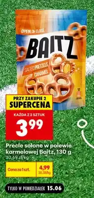 Biedronka Precle solone w polewie karmelowej Baitz oferta