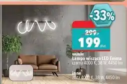Biedronka Lampa wisząca led emma Goldlux oferta