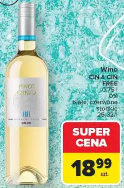 Carrefour Wino CIN & CIN FREE oferta