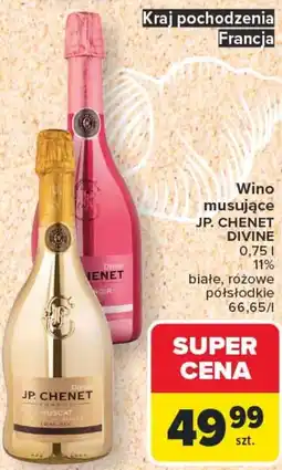 Carrefour Wino musujące JP. Chenet Divine oferta