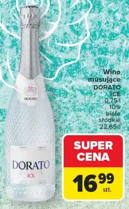 Carrefour Wino musujące DORATO ICE oferta