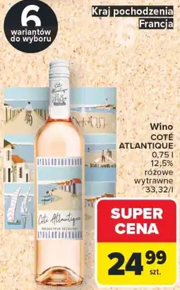 Carrefour Wino Coté Atlantique oferta
