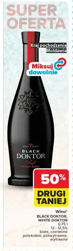 Carrefour Wino Black Doktor, White Doktor oferta