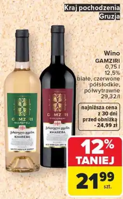 Carrefour Wino Gamziri oferta