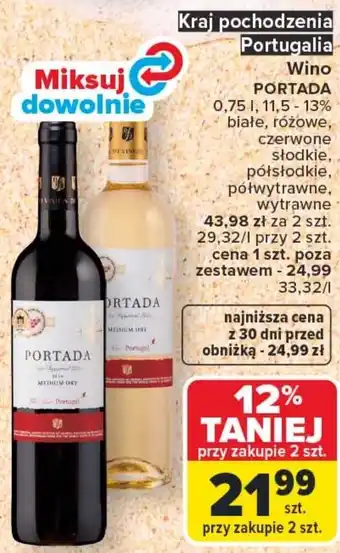 Carrefour Wino PORTADA oferta