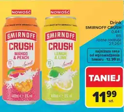 Carrefour Smirnoff Crush Drink oferta