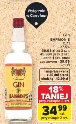 Carrefour Gin Barmon's oferta
