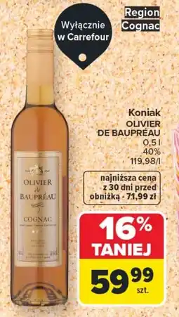 Carrefour Koniak Olivier de Baupréau oferta