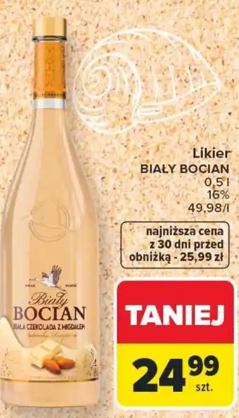 Carrefour Likier Biały Bocian oferta
