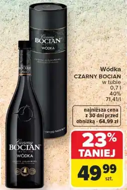 Carrefour Wódka Czarny Bocian w tubie oferta