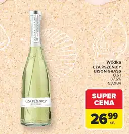 Carrefour Wódka Łza Pszenicy Bison Grass oferta