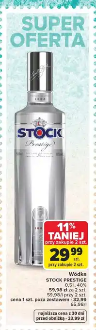 Carrefour Wódka Stock Prestige oferta