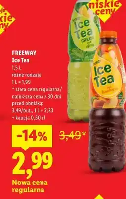 Lidl FREEWAY Ice Tea oferta