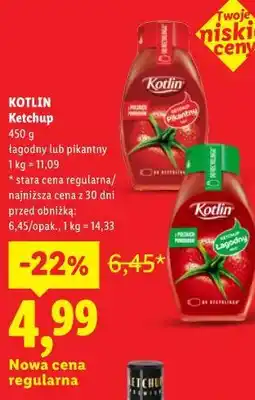 Lidl KOTLIN Ketchup oferta