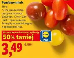 Lidl Pomidory trimix oferta