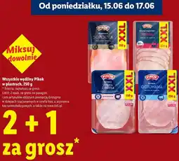 Lidl Pikok Wędliny w plastrach oferta