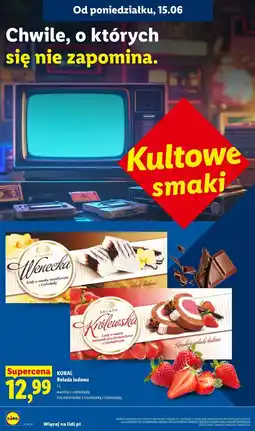 Lidl Koral Rolada lodowa oferta