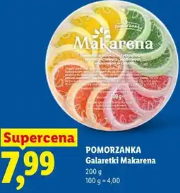 Lidl POMORZANKA Galaretki Makarena oferta