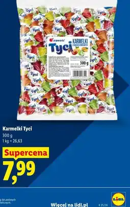 Lidl Karmelki Tyci oferta