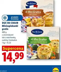 Lidl DUC DE COEUR Minizapiekanki gratin oferta