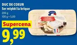 Lidl DUC DE COEUR Ser miękki la brique oferta