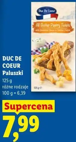 Lidl DUC DE COEUR Paluszki oferta