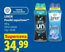 Lidl Lenor Perełki zapachowe oferta