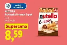 Lidl NUTELLA Przekąska B-ready, 6-pak oferta