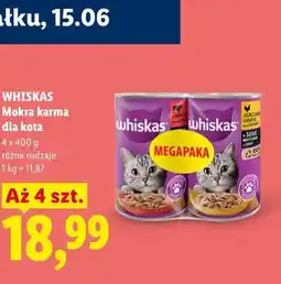 Lidl WHISKAS Mokra karma dla kota oferta
