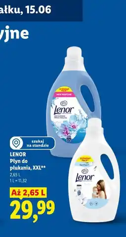 Lidl Lenor Płyn do płukania, XXL oferta