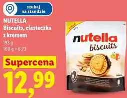 Lidl NUTELLA Biscuits, ciasteczka z kremem oferta