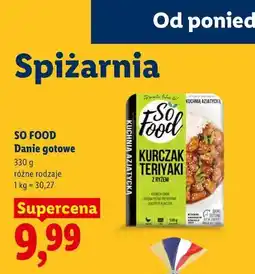 Lidl SO FOOD Danie gotowe oferta
