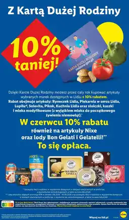 Lidl Karta dużej rodziny oferta