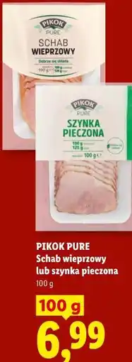 Lidl PIKOK PURE Schab wieprzowy lub szynka pieczona oferta